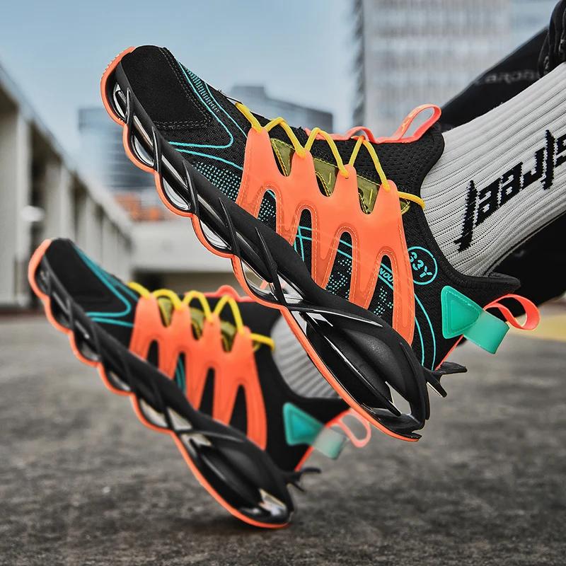 Мужская обувь Кроссовки Мужские теннисные туфли Роскошные мужские повседневные кроссовки для бега Дышащие модные мокасины Кроссовки для мужчин