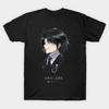 Men Black Print T-shirt Super Large TShirt Hunter X Hunter Fan Art No-Cut Transfer Paper Print Cotton Tshirt