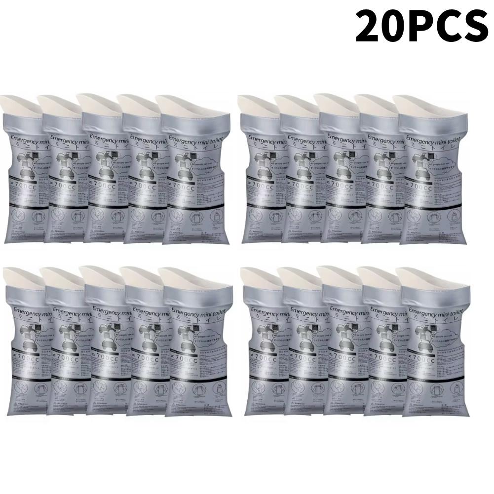 50-1 шт. Мешки для питья в кемпинге, Уличный аварийный мешок для мочеиспускания, Одноразовый дорожный мобильный туалет, Портативный мешок-писсуар для женщин, детей, мужчин