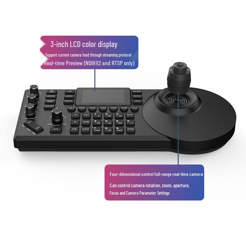 Video Conferencing PTZ Camera IP Network Controller (CN version)