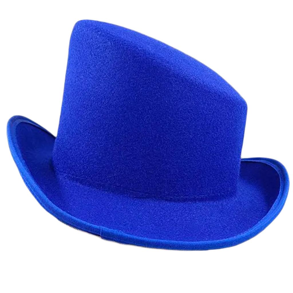 Элегантная стильная шляпа из шерстяного фетра, высокая шляпа с загнутыми полями, шляпа в стиле Mystery Styles для вечеринок и выступлений