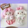 Плюшевый рюкзак My Melody для повседневного использования с застежкой-молнией и карманом для мобильного телефона