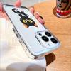 Милый Черный Кот с Рыбой Прозрачный Мягкий TPU Чехол для Телефона для Xiaomi Redmi Note 15 14 13 12 11 10 9 Pro Plus 4G 5G Мягкий Чехол