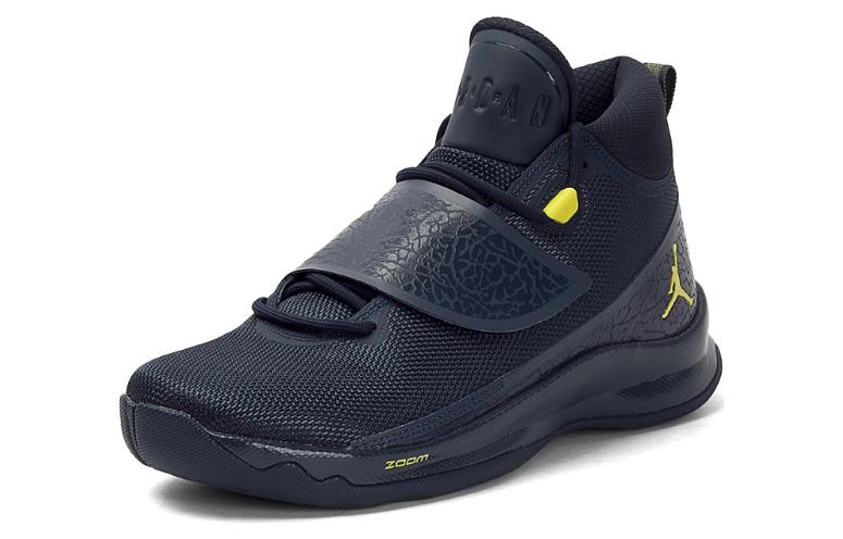 Air Jordan Super.Fly 5 Po X 'Синий Желтый' 914478-405