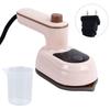 Home Mini Portable Electric Steam Iron Dorm Handheld Folding Rotary White Ironing Machine