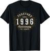 29 Year Old Gifts Vintage 1996 Limited Edition 29th Birthday TShirt Streetwear Clothing Customizable Summer Tops