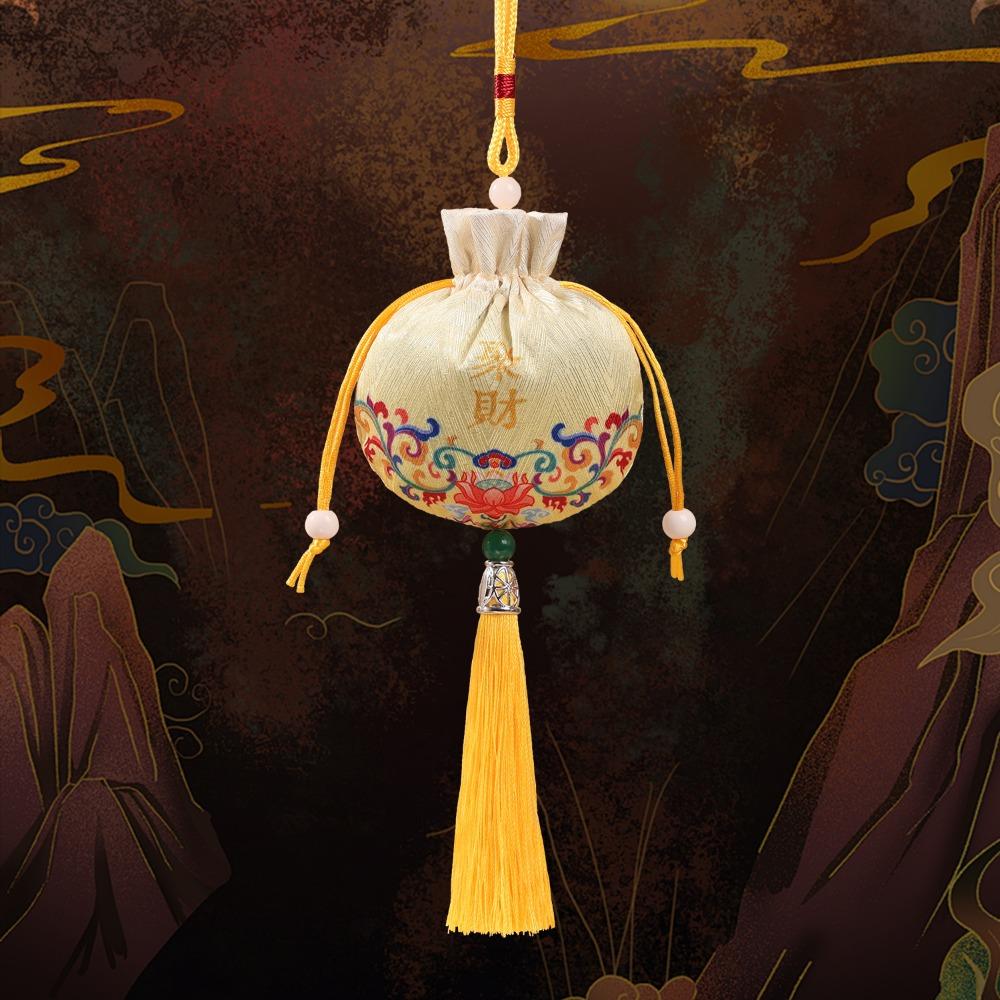 Brocade Chinese Style Blessing Pouch Lucky Drawstring Empty Bag Hanfu Accessory