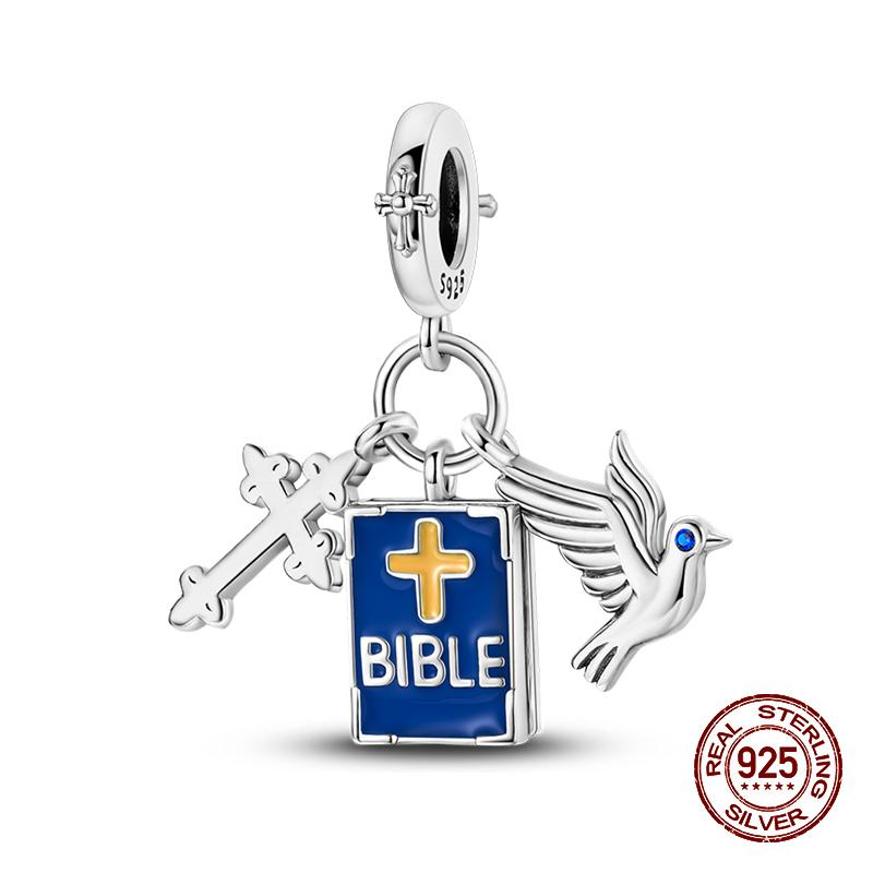 100% Стерлингового Серебра 925 Пчелы Бабочка Ежик Рыба Подвески Бусины Подходит Оригинальные Браслеты 925 DIY Ювелирные Изделия Подарки На День Рождения