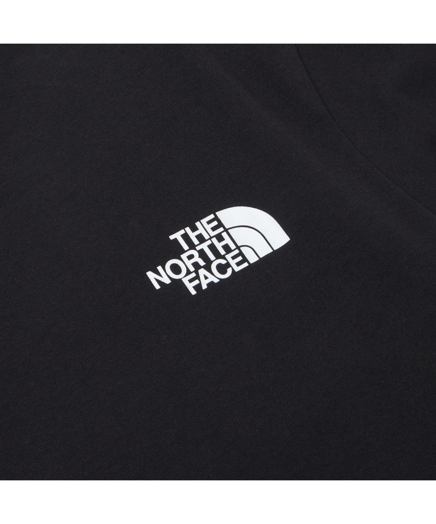 Noseupeiseu Nt7Uq54A Tnf Хангыль Футболка с коротким рукавом и круглым вырезом 3_Черный