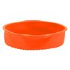 9-дюймовая круглая силиконовая форма для выпечки хлеба без пригорания для домашней кухни и пекарни(оранжевый )