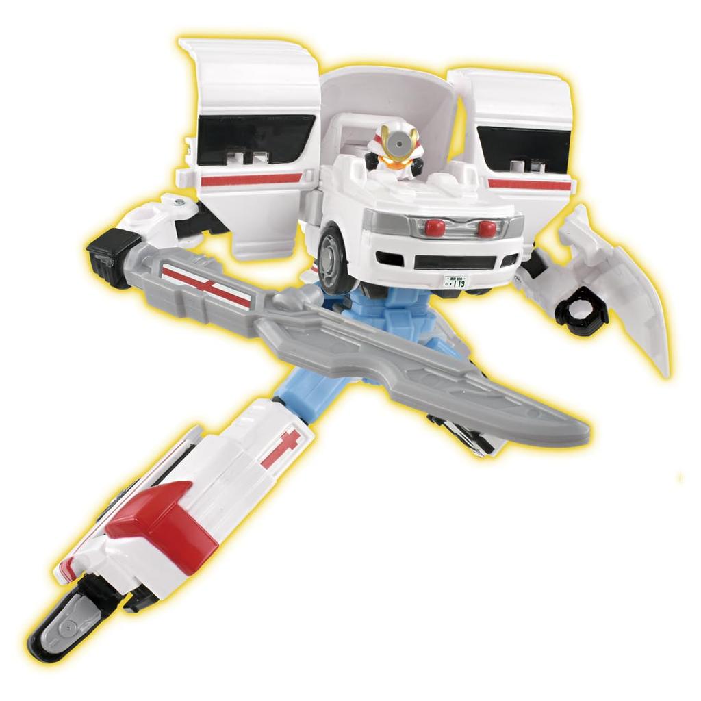 Takara Tomy Tomica Job Labor JB03 Medi Braver Toyota Himedic Ambulance