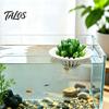 Safe Fish Tank Planting Accessory 3D Printed Floating Aquarium Plant Holder, Water Hydroponic Planter Basket, Aquatic Rooting Box Pot, Aquascape