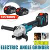 125MM Cordless Angle Grinder Cutting Machine 1 or 2 Lithium-Ion Battery Machine Electric Grinder Power Tool