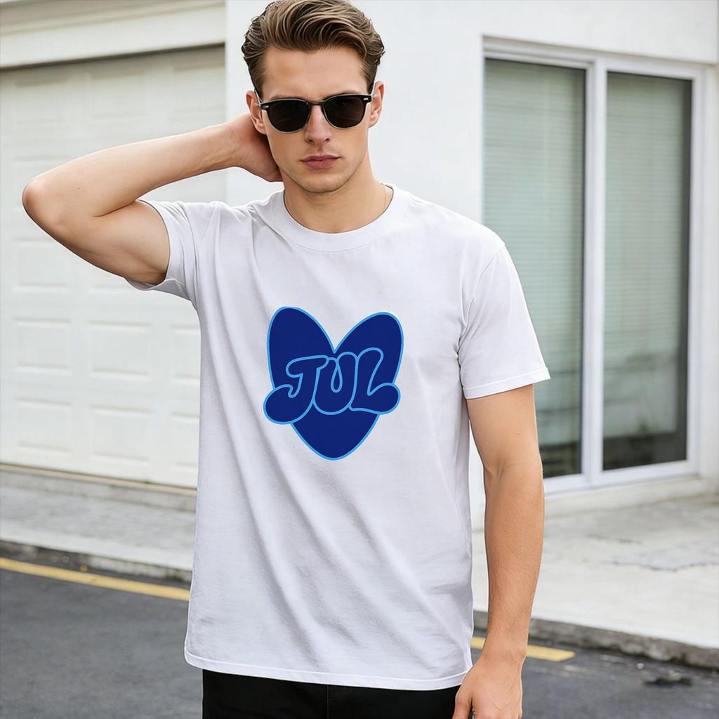 Casual T Shirt Summer Rapper JUL Fashion TShirts Cotton Summer Fashion Tshirt for Unisexs Y2K Funny Short Sleeve Tops