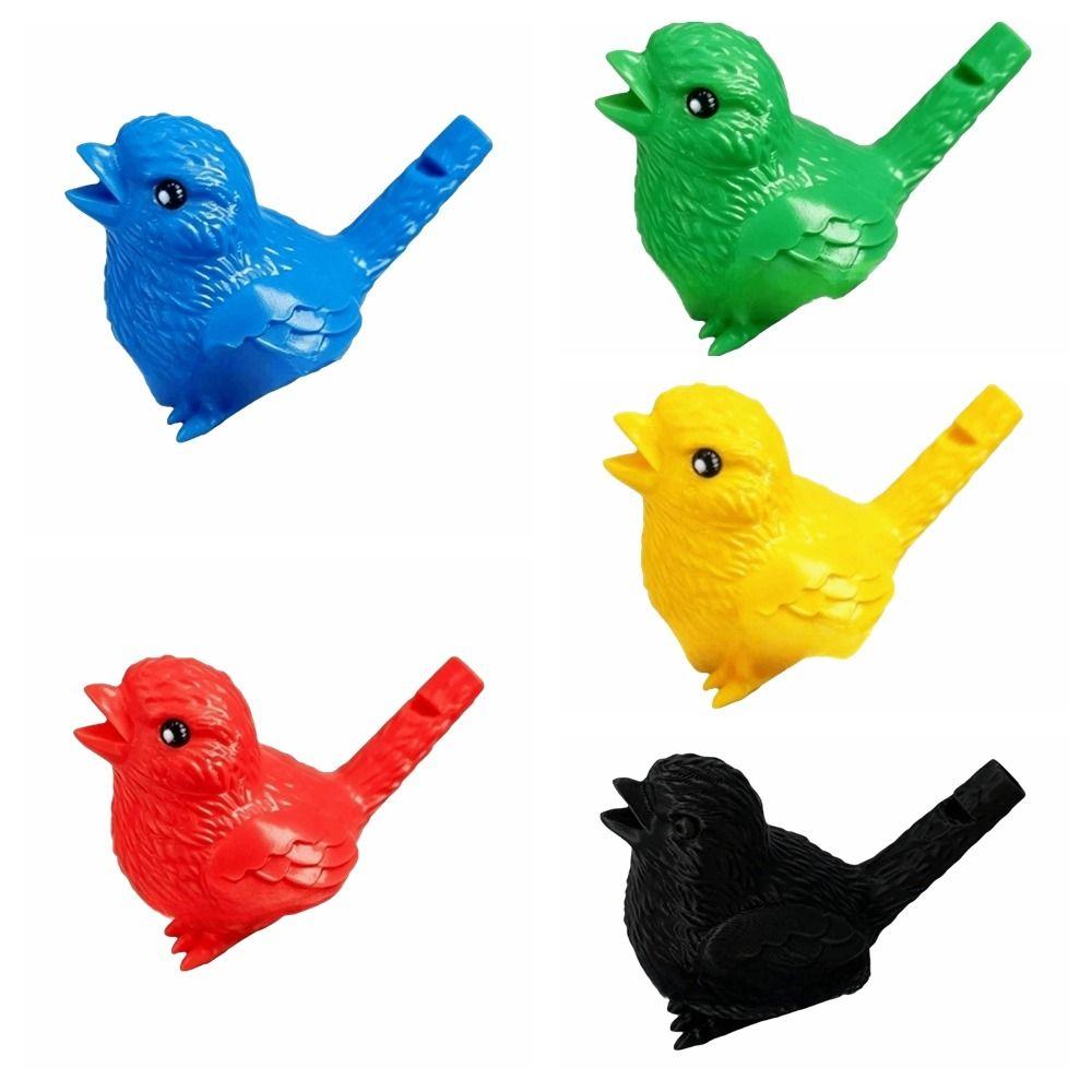 Colorful Water Bird Whistle 3D Printed Desktop Ornaments Creative Bird Statue  Home Decor