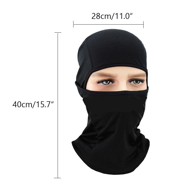 Motorcycle Full Face Mask Balaclava Tactical Masks Men Women Breathable Sports Camping Ski Biker Face Cover Helmet Liner