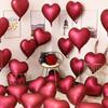 18" Heart-Shaped Aluminum Foil Balloon Set for Weddings and Birthdays