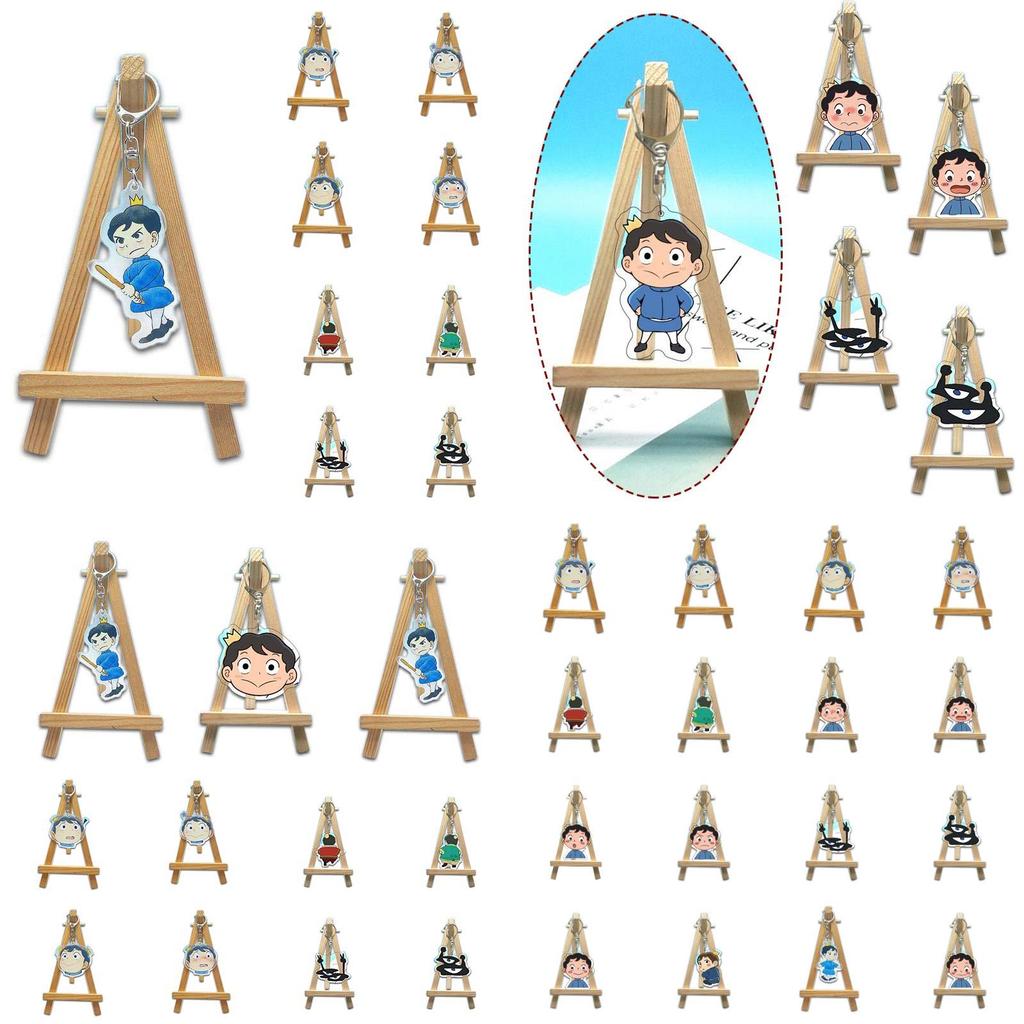 Очаровательный акриловый брелок «Рейтинг королей» с персонажами Боджи и Каге для коллекционеров