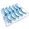 Colorful Fake Eyelashes Gradient Manga False Lashes Unique Colored Fake Eyelashes  Stage Makeup
