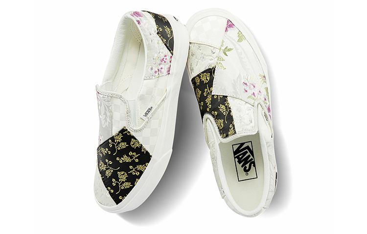Men's Sneakers Vans Classic Slip-On Brocade White/Multi