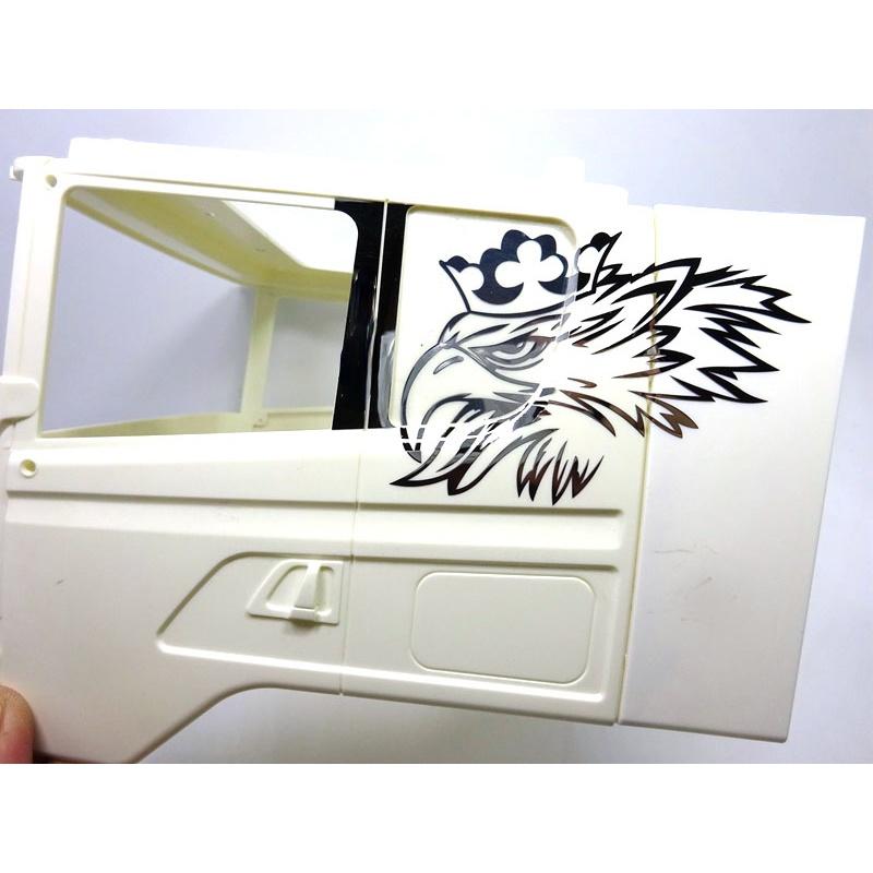 Gripen Decorate Metal Stickers for 1/14 Tamiya RC Truck Trailer Tipper SCANIA R730 R470 R620