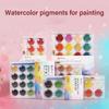 Набор твердых акварельных красок с водяной кистью и ручкой Набор для масляной живописи Набор пигментов для рисования Художественные принадлежности