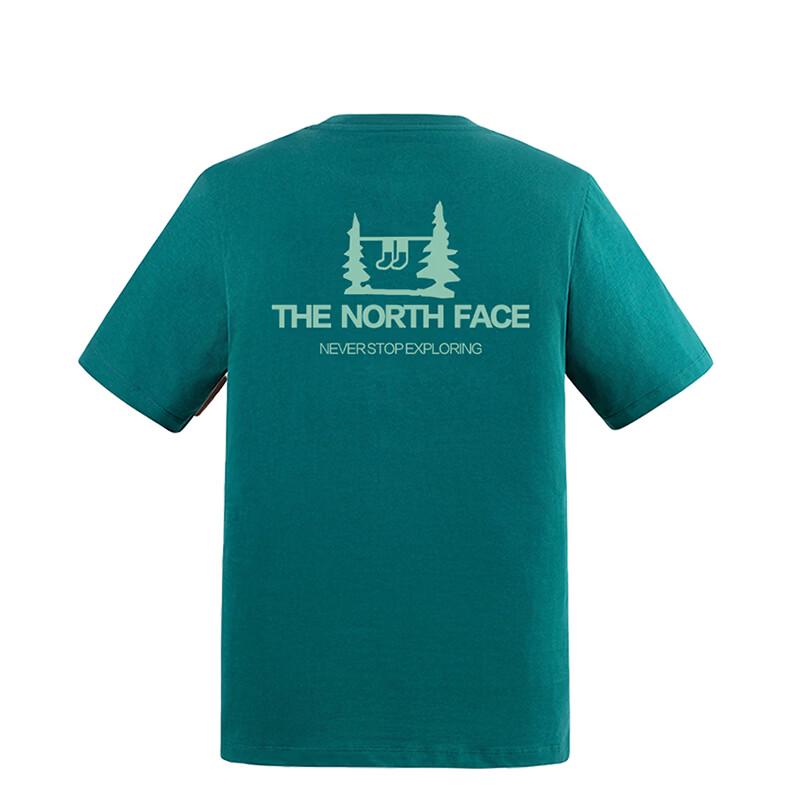 The North Face Унисекс футболка с коротким рукавом и графическим принтом 8GVD