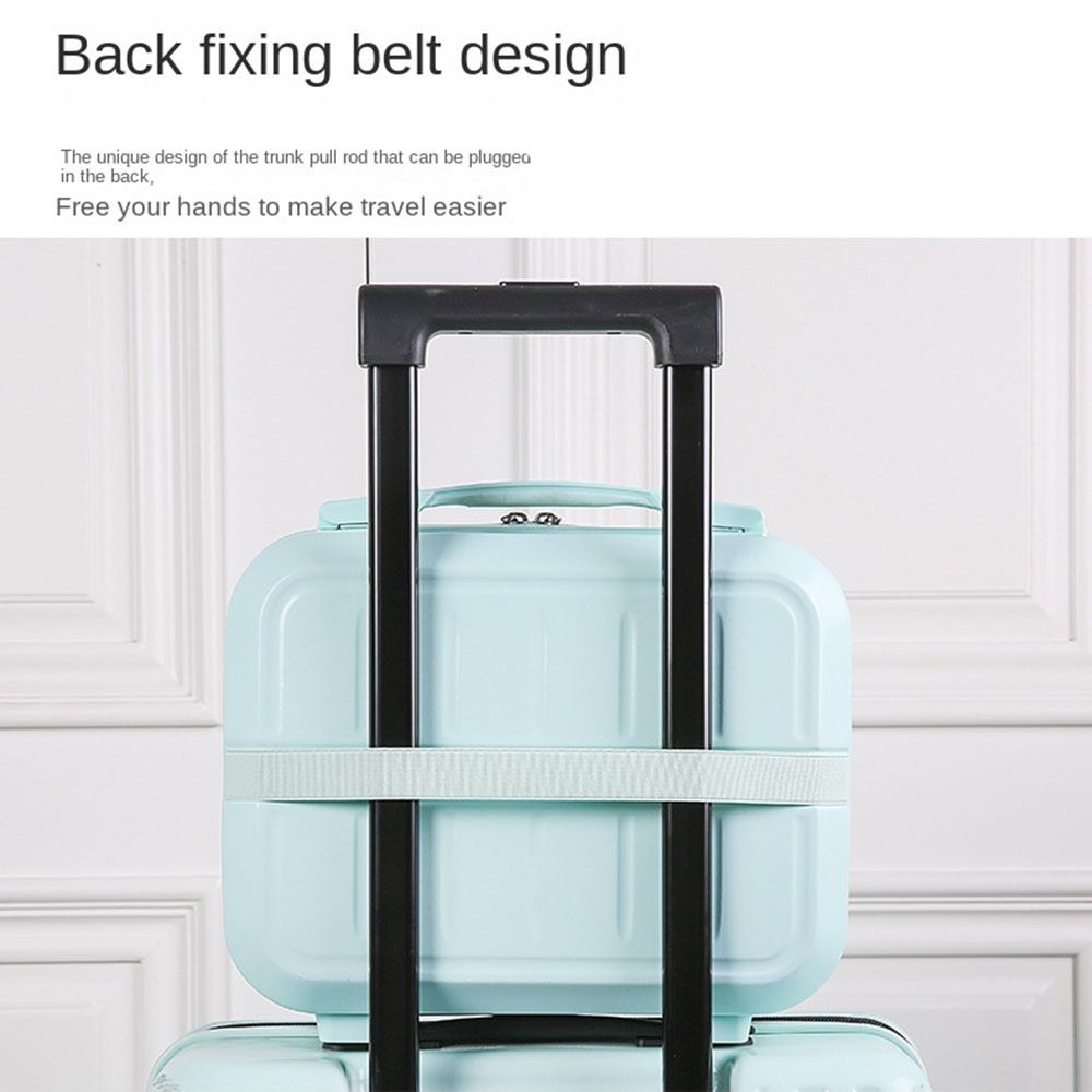 Мини-дорожный чемодан ABS Мини-сумка для хранения Портативный интернатный чехол для женщин