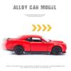 Dodge Challenger 1/36 имитация литья под давлением металлический сплав модель автомобиля звук свет инерционный механизм коллекция игрушки мальчики дети juguetes niños