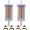 695666 Топливный фильтр 1/4" для Briggs & Stratton 845125 691035 493629 John Deere D100 D105 D110 D120 D125 D130 D140 D150 D155 D160 D170 L105 L108 L111