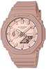 Casio Domestic Midsize Biomass Beige X Pink G-Shock Wristwatch, Product, Model, Plastic, GMA-S2100NC-4A2JF, Women's,