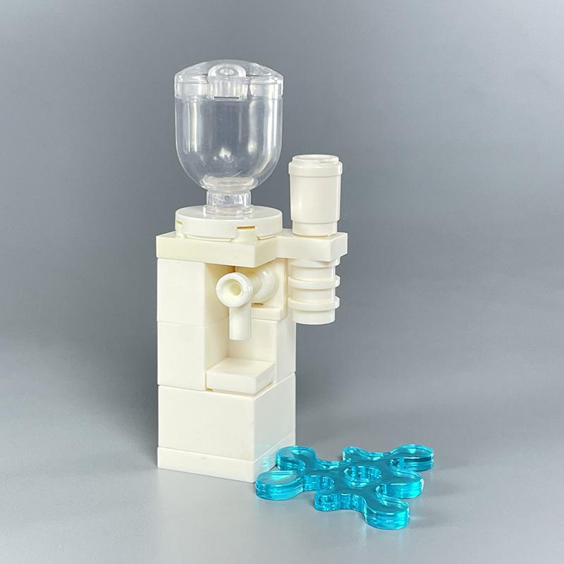 Городской MOC Мебель Настольная Игра Компьютерный Стол Письменный Стол Пианино Принты Набор Строительные Блоки Игрушки для Сборки Кирпичи Детали