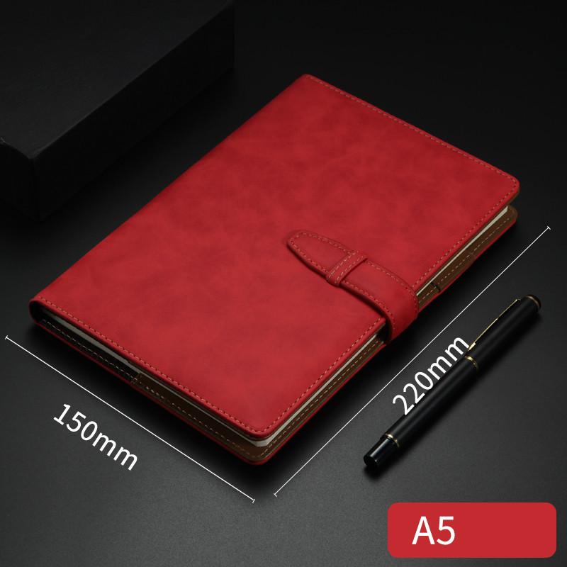 Custom A5 Notebook Large Size Thickened B5 Office Notepad Thread Sewing Customized Logo Printing for Business Diary Use