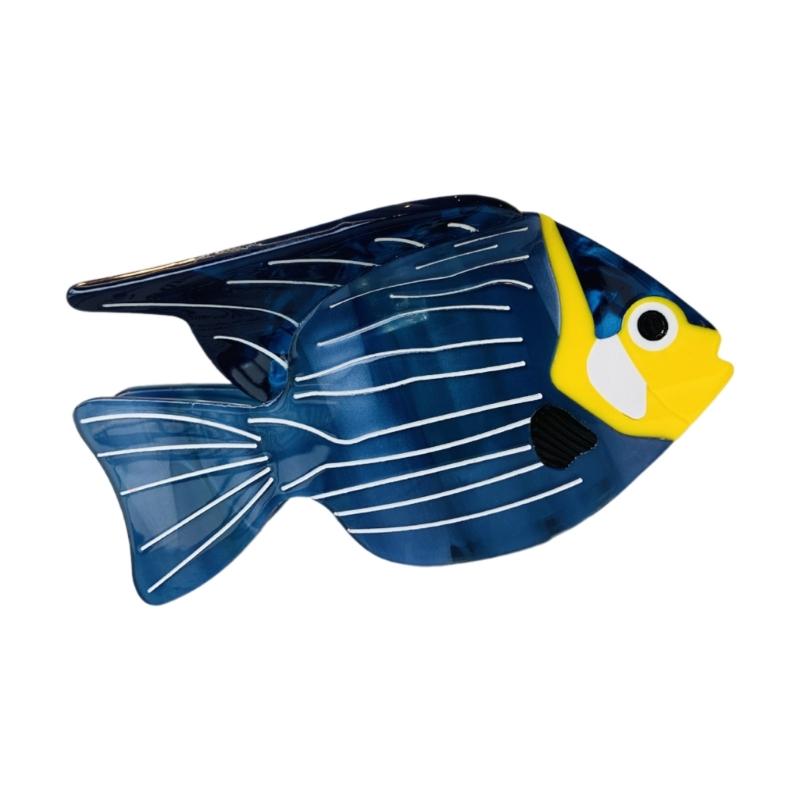 Нежная заколка для волос в форме морского животного для женщины, девушки, уход за кожей, макияж, зажим для тонких волос, для конского хвоста, заколка для волос