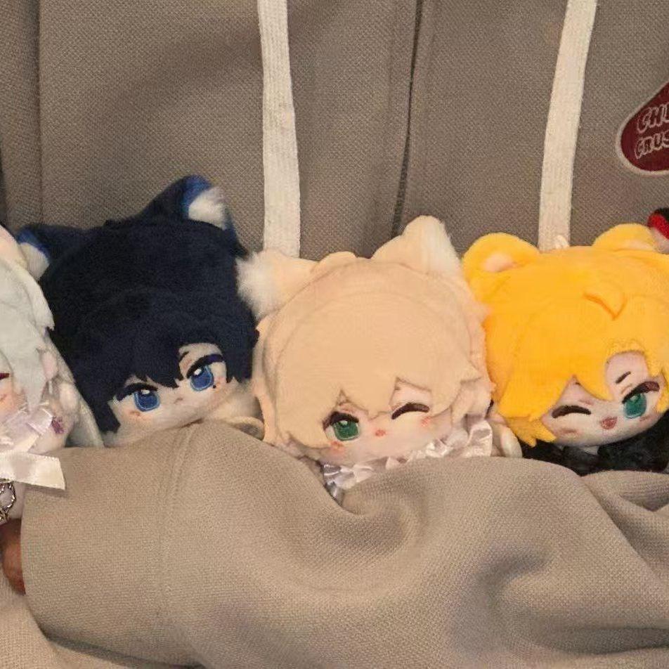 10Cm Game Ayn Clarence Rorschach Alkaid Anime For All Time Soft Keychain Plush Cute Stuffed Backpack Pendant Plushie Gift