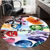 Personalized I-Inside Out Round Chair Office Rug - Perfect for Mat, Office Chair & More - Ideal Gift for Birthdays and Holidays