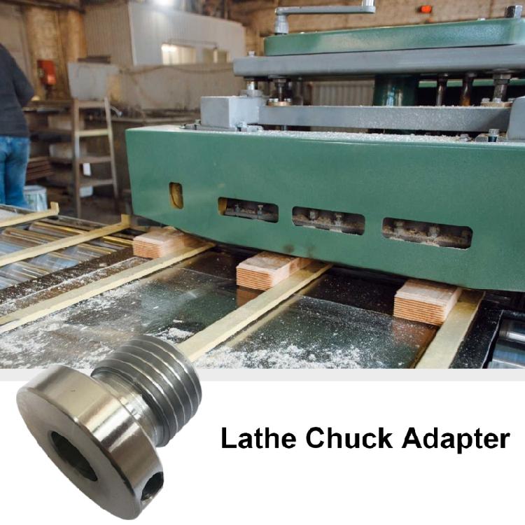 Инструмент-адаптер патрона токарного станка по дереву 33 мм на 25 мм Резьба шпинделя для токарного патрона по дереву Адаптер-втулка патрона