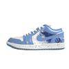 Air Jordan 1 Low 'Legend Blue' Нескользящие Устойчивые к истиранию Низкие Винтажные Баскетбольные Кроссовки Унисекс Синие FZ2138-114(Команда352-)