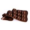 DAVIDAMI CONCEPT® Heart Silicone Mold 21x10cm for Homemade Chocolate, Jelly, Candy or Ice Cubes