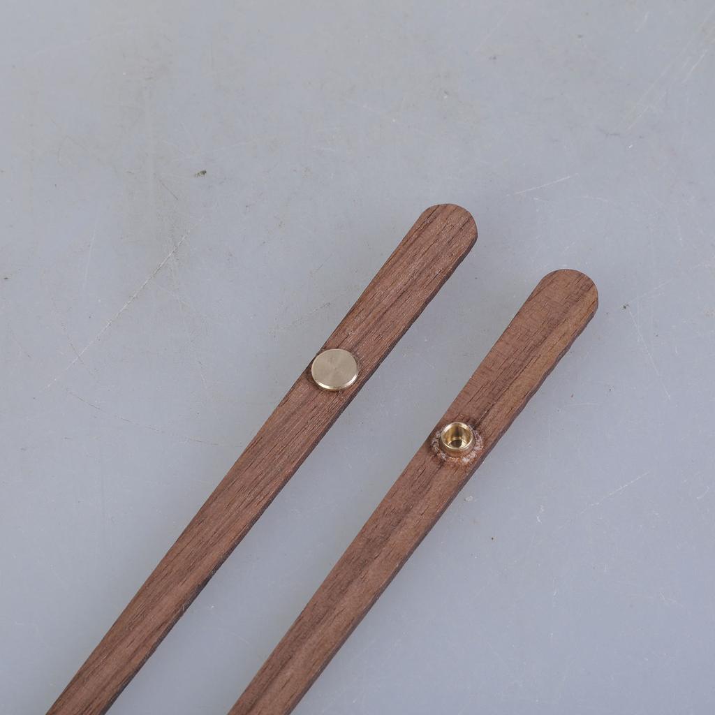 Pack Of 5 Wooden Clock Hands Kits for DIY Repair and Replacement for 12 14 Inches Walnuts Wood Wall Clocks