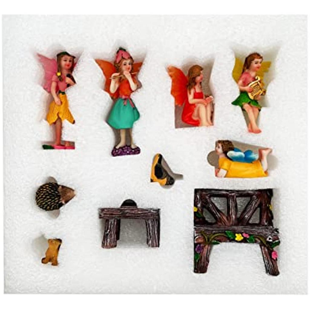 Садовые статуи Миниатюрные садовые фигурки Статуи Наружный декор Садовое искусство На открытом воздухе на осень-зиму Декор сада, уличная статуя для патио, лужайки