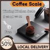 Электронные весы Перезаряжаемые кофейные весы 0,1 г-3 кг Точные весы для эспрессо и кофе, приготовленного методом пуровер Кухонные весы