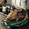 Фэнтези фильм G-Good O-Omens Плед Для Дивана Офиса Кровати Самолета Путешествий Сна Чтения Отдыха Кемпинга Мягкий И Теплый