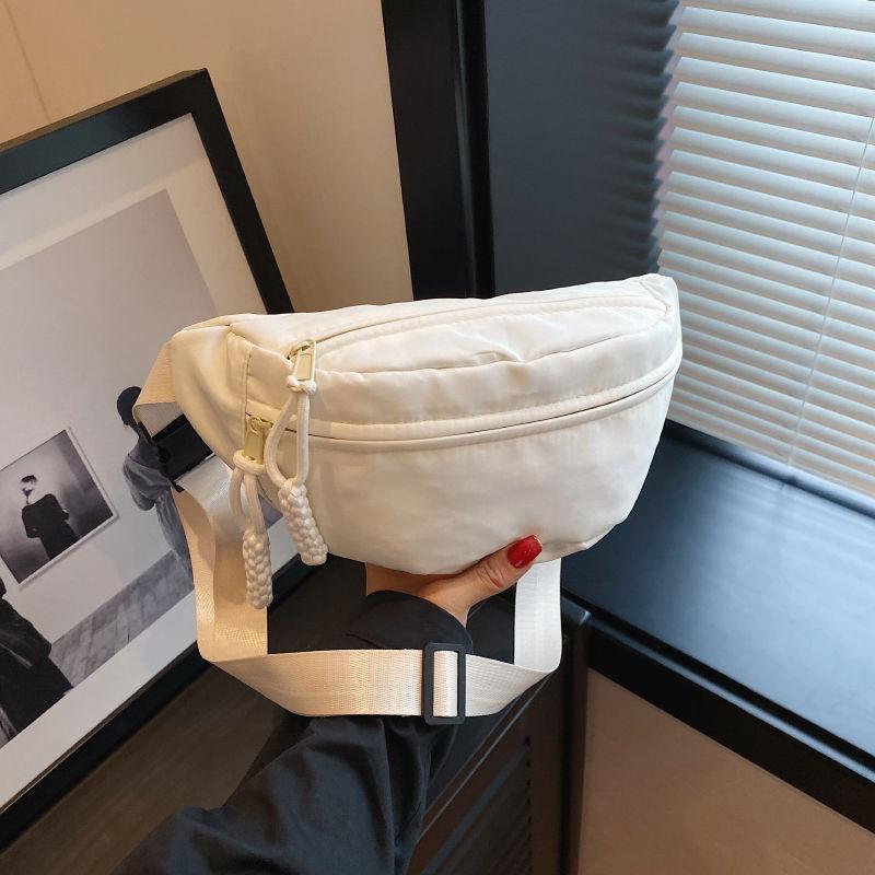 Тканевая сумка Повседневная женская модная сумка через плечо Интернет Известная спортивная сумка на грудь Нишевая универсальная поясная сумка Ins