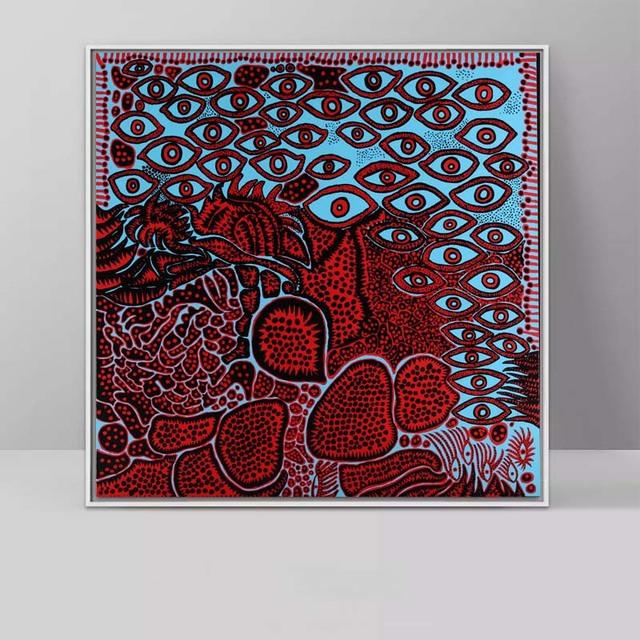 Yayoi Kusama абстрактное искусство тыква холст картины постеры и принты настенные художественные картины для гостиной Cuadros украшение дома