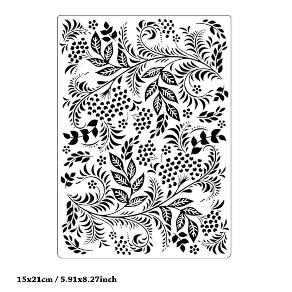 Текстурированная папка для тиснения Бумажное рукоделие Шаблоны для тиснения Трафареты для детского творчества Изготовление открыток Скрапбукинг Фотоальбом