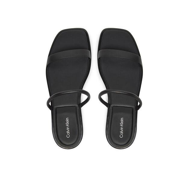 Сандалии Calvin Klein Flat Sandal Squared 2-Bar Lth