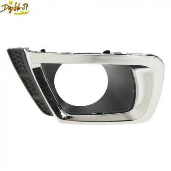 2PCS L+R Fits For Subaru Forester 2014-2017 Front bumper Fog Light cover Trim