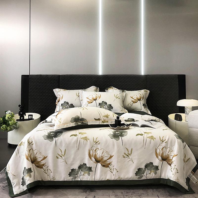 Летний комплект одеяла из тенселя: 25 дизайнов - Легкий шелк, Стирающийся, Идеально подходит для кроватей в студенческих общежитиях