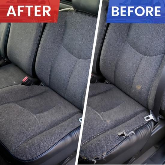 For 03-07 Chevy Silverado 1500 2500 HD Driver Bottom Cloth Seat Cover Dark Gray